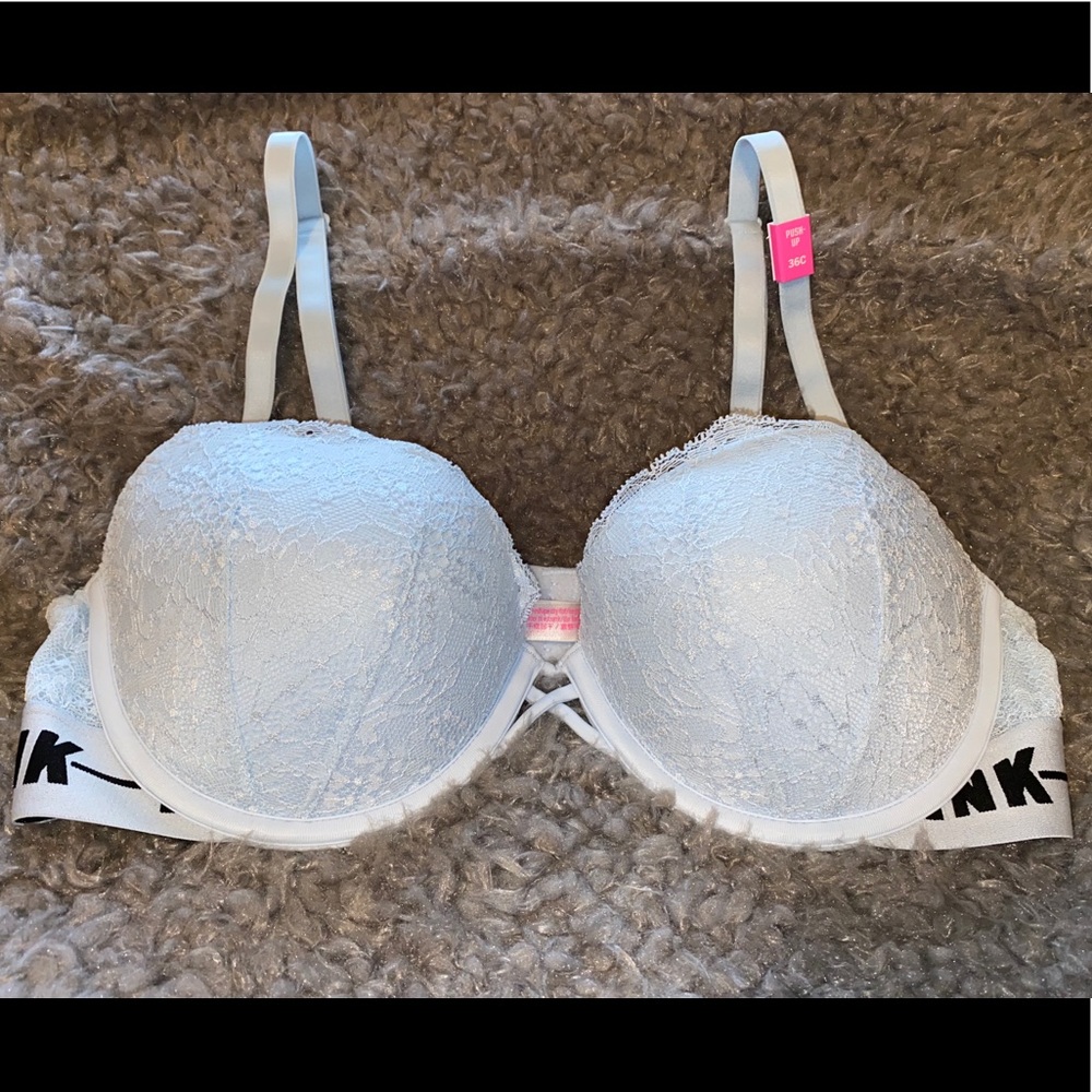Baby blue push up bra🦋